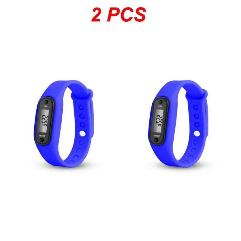 Smart Fitness Watch – Step & Calorie Tracker, LCD Display, Pedometer, 1/2PCS