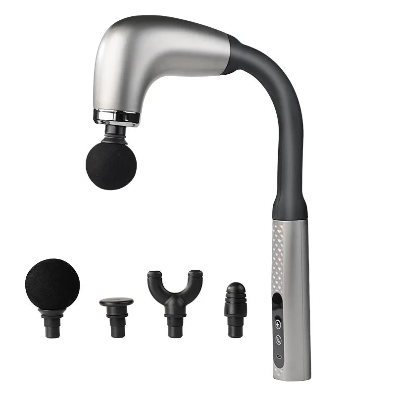 Smart Electric Fascia Gun Massager – Handheld Back Hammer, Gift Idea 2025