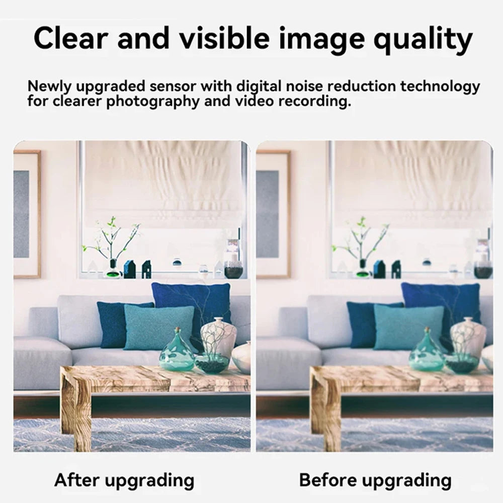 Wireless Smart Wifi Mini Camera – HD Night Vision for Home Security Monitoring