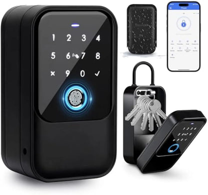 TTlock Smart Key Box – Wireless Electronic Lock with App, Bluetooth & Digital Code