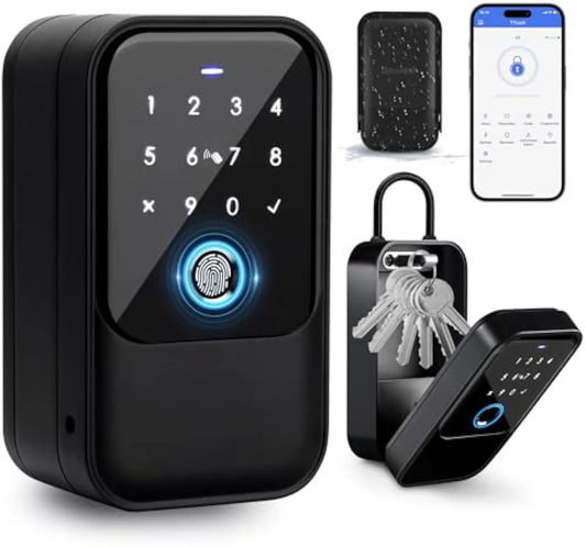 TTlock Smart Key Box – Wireless Electronic Lock with App, Bluetooth & Digital Code