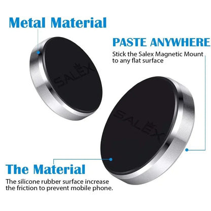 Magnetic Car Phone Holder – Universal Stand for iPhone, Xiaomi, Huawei, Samsung