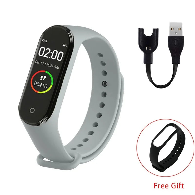 Smart Waterproof Fitness Watch – Step & Calorie Tracker for Men, Women & Kids