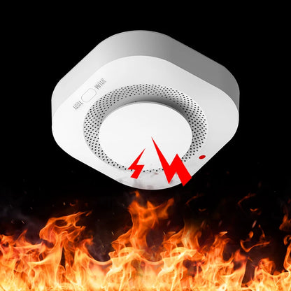 Independent Smoke Detector Sensor – Smart Fire Alarm for Home & Warehouse Security