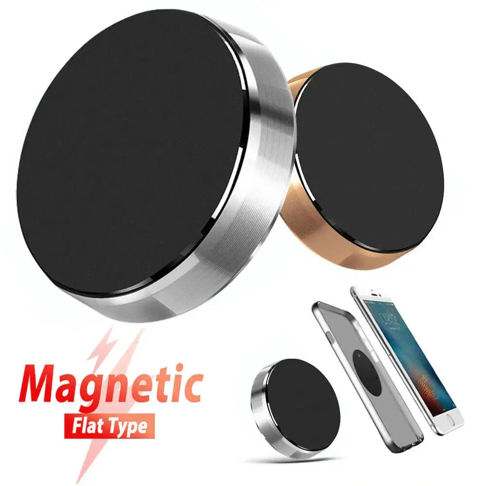 Magnetic Car Phone Holder – Universal Stand for iPhone, Xiaomi, Huawei, Samsung