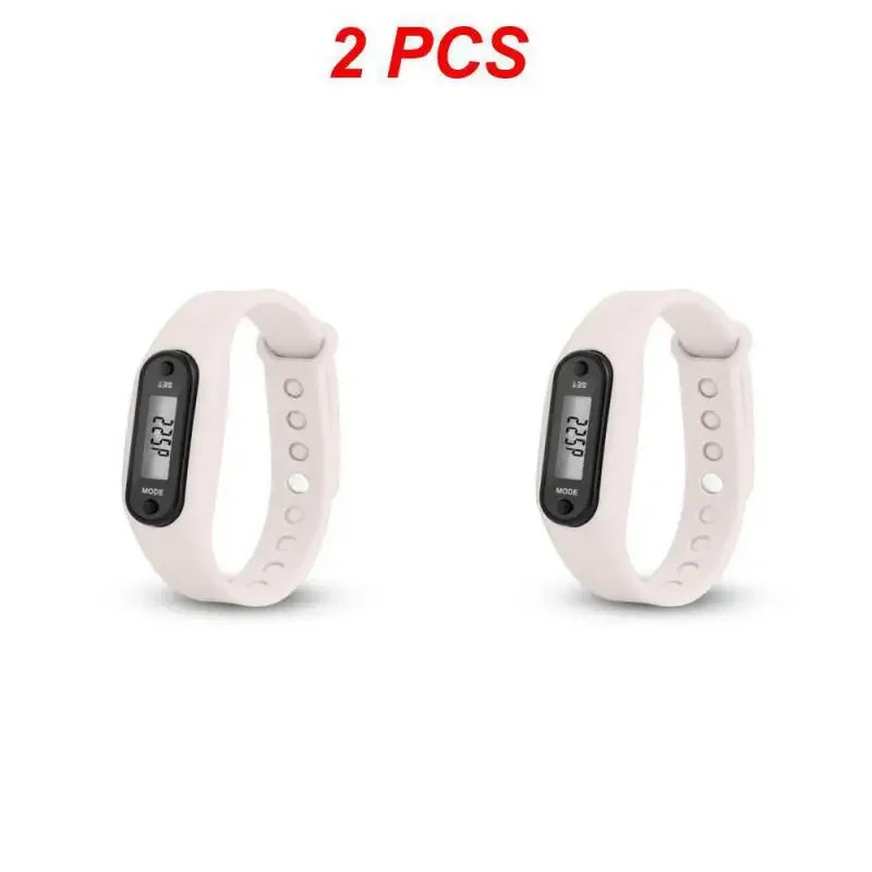 Smart Fitness Watch – Step & Calorie Tracker, LCD Display, Pedometer, 1/2PCS