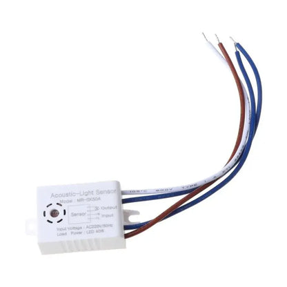1PC Light & Sound Sensor Switch – Auto On/Off Smart Home Control for Corridor & Bath