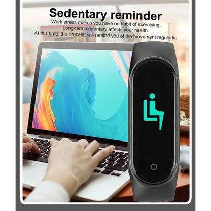 Smart Waterproof Fitness Watch – Step & Calorie Tracker for Men, Women & Kids