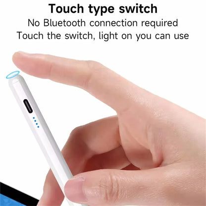 Universal Touch Stylus Pen with Magnetic Attachment & Pencil Nibs for Tablet