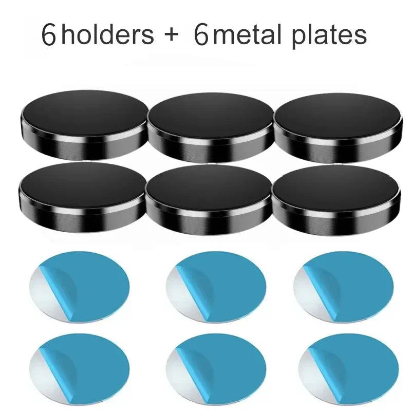 Magnetic Car Phone Holder – Universal Stand for iPhone, Xiaomi, Huawei, Samsung