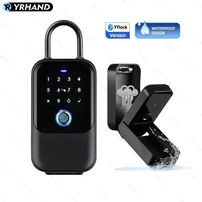 TTlock Smart Key Box – Wireless Electronic Lock with App, Bluetooth & Digital Code