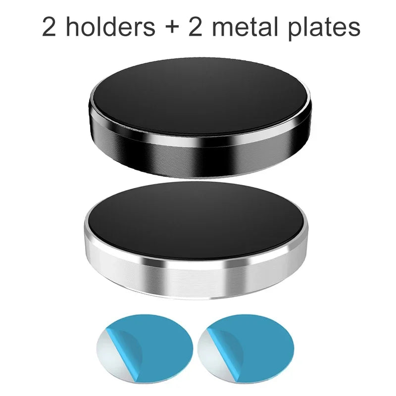 Magnetic Car Phone Holder – Universal Stand for iPhone, Xiaomi, Huawei, Samsung