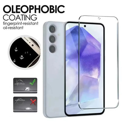 NNBILI 5Pcs Tempered Glass Screen Protector for Samsung A12 A13 A14 A22 A32 A52 A71