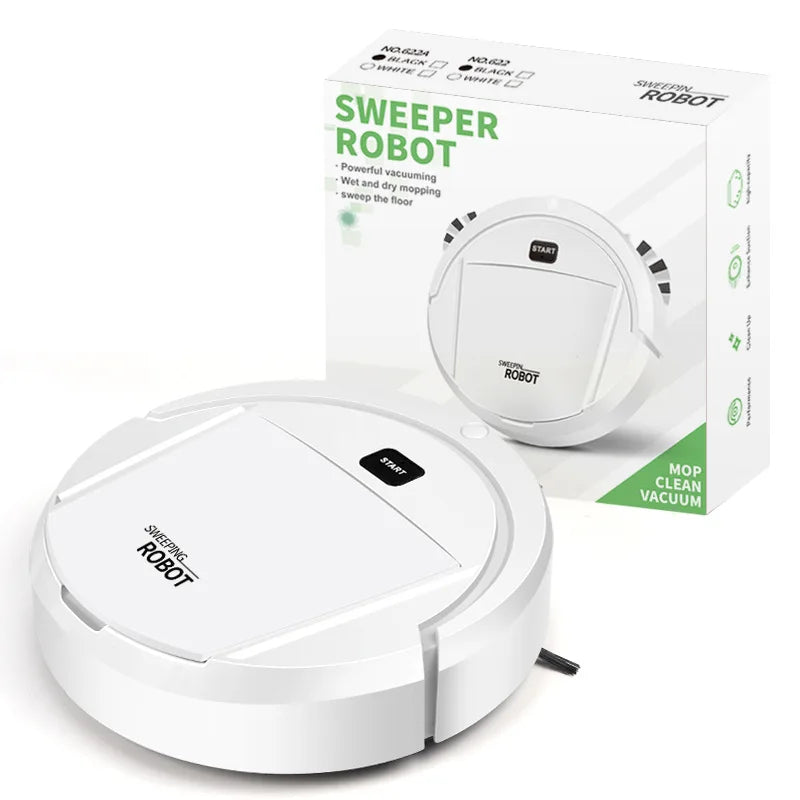 New Automatic Robot Vacuum Cleaner – Smart Dry & Wet Sweeping for Home