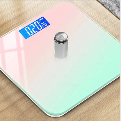 Gradient LCD Digital Glass Body Weight Scale – Intelligent Electronic Balance