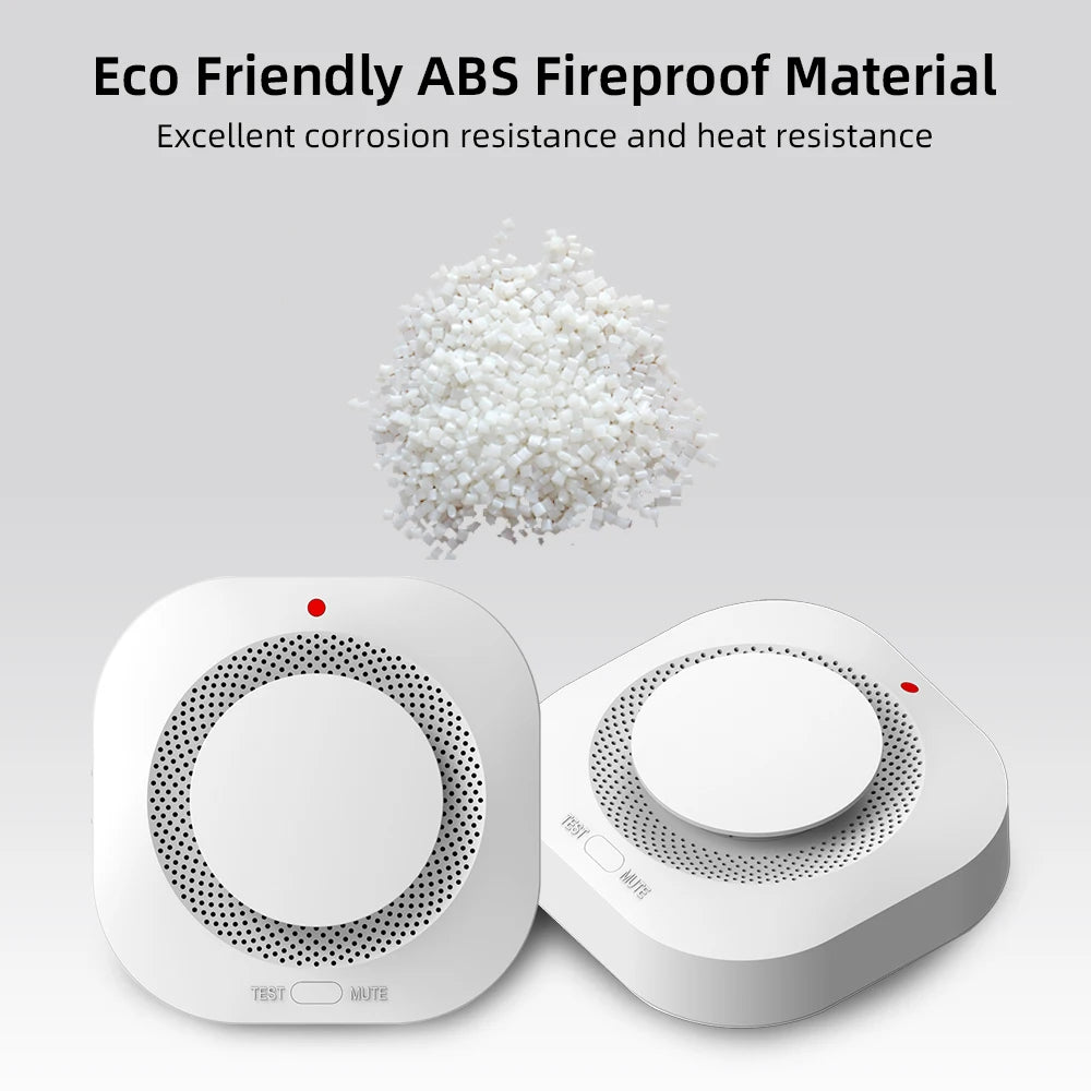 Independent Smoke Detector Sensor – Smart Fire Alarm for Home & Warehouse Security