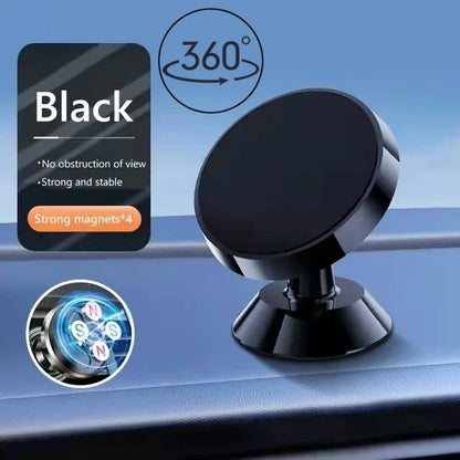 Magnetic Car Phone Holder – Universal Stand for iPhone, Xiaomi, Huawei, Samsung
