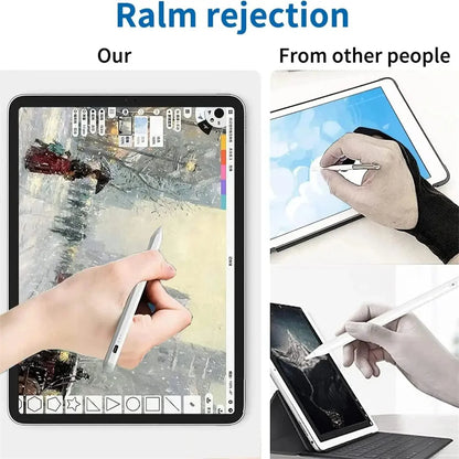Universal Touch Stylus Pen with Magnetic Attachment & Pencil Nibs for Tablet