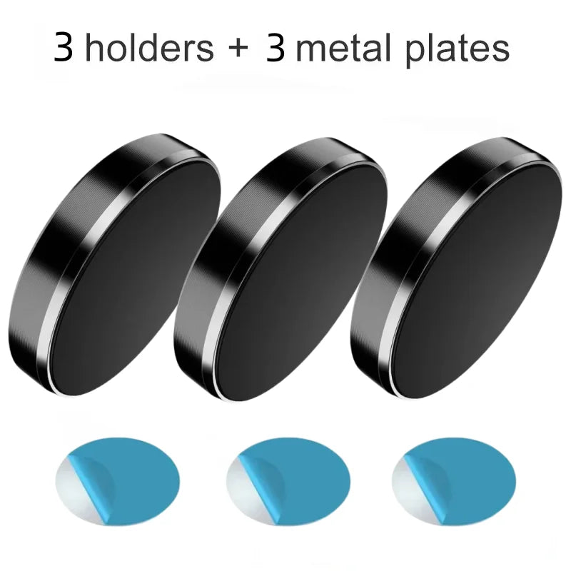 Magnetic Car Phone Holder – Universal Stand for iPhone, Xiaomi, Huawei, Samsung