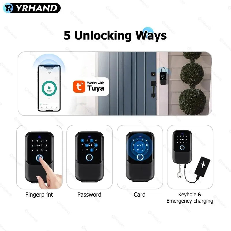 TTlock Smart Key Box – Wireless Electronic Lock with App, Bluetooth & Digital Code