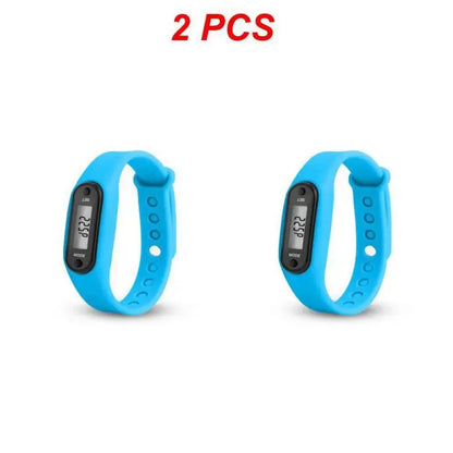 Smart Fitness Watch – Step & Calorie Tracker, LCD Display, Pedometer, 1/2PCS
