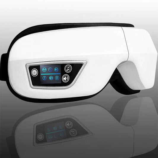 6D Smart Eye Massager – Vibration, Airbag, Bluetooth, Sleep Mask for Eye Relax
