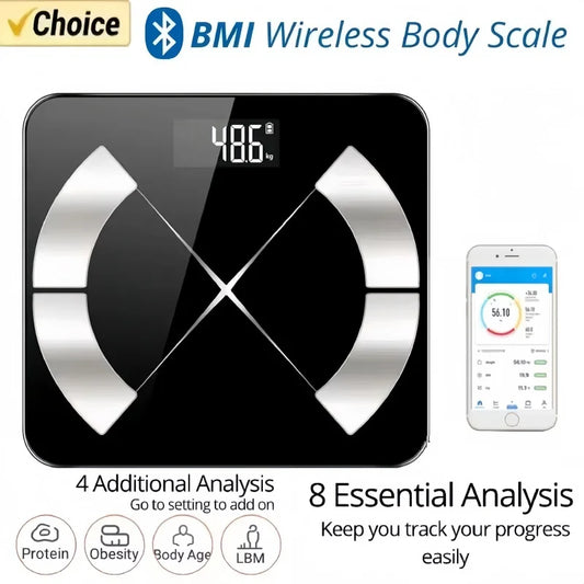 2025 Smart Body Fat Scale – Digital High Accuracy Weighing Machine for Home & Fitness