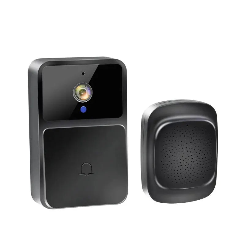 WiFi Video Doorbell – HD Night Vision, Two-Way Intercom, Battery-Powered Smart Camera