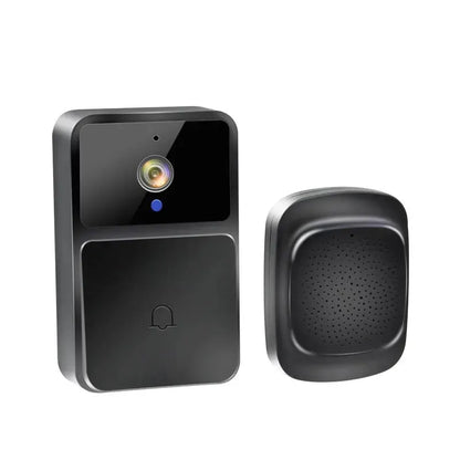 WiFi Video Doorbell – HD Night Vision, Two-Way Intercom, Battery-Powered Smart Camera