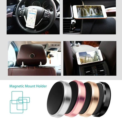 Magnetic Car Phone Holder – Universal Stand for iPhone, Xiaomi, Huawei, Samsung