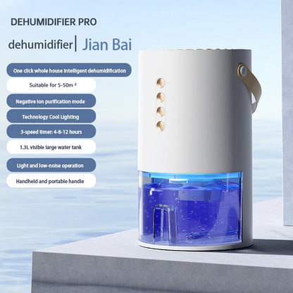 Smart Portable Dehumidifier for Home & Office – Eliminates Damp, Mold & Moisture