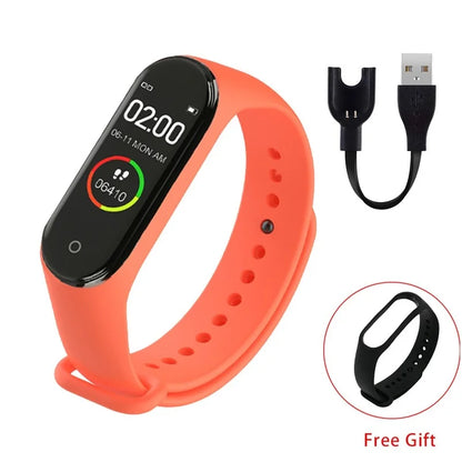 Smart Waterproof Fitness Watch – Step & Calorie Tracker for Men, Women & Kids