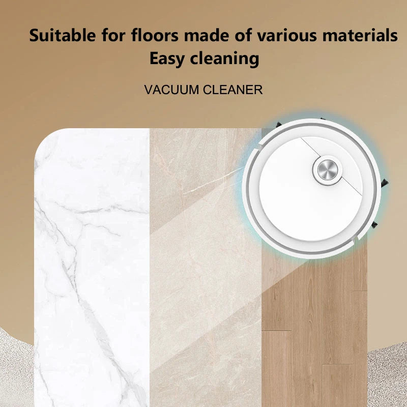 Xiaomi 3-in-1 Smart Sweeping Robot – Rechargeable Vacuum Cleaner 6000Pa Suction