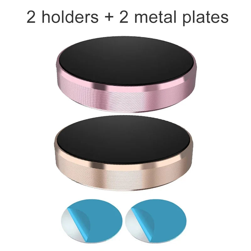 Magnetic Car Phone Holder – Universal Stand for iPhone, Xiaomi, Huawei, Samsung