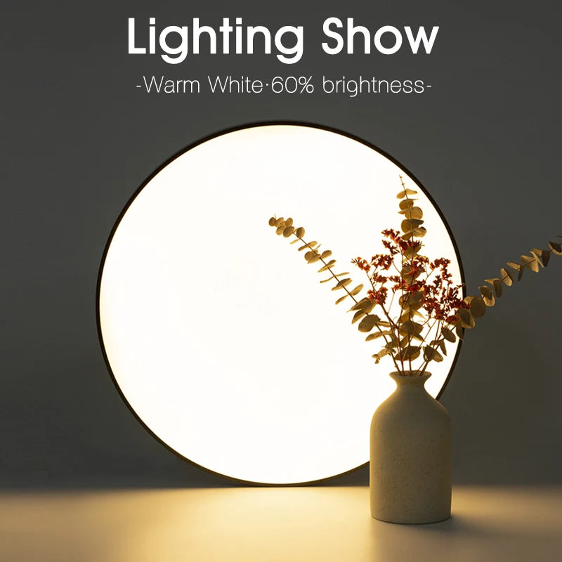 Smart LED Ceiling Lamp 36W/50W Dimmable with APP Remote for Bedroom & Living Room