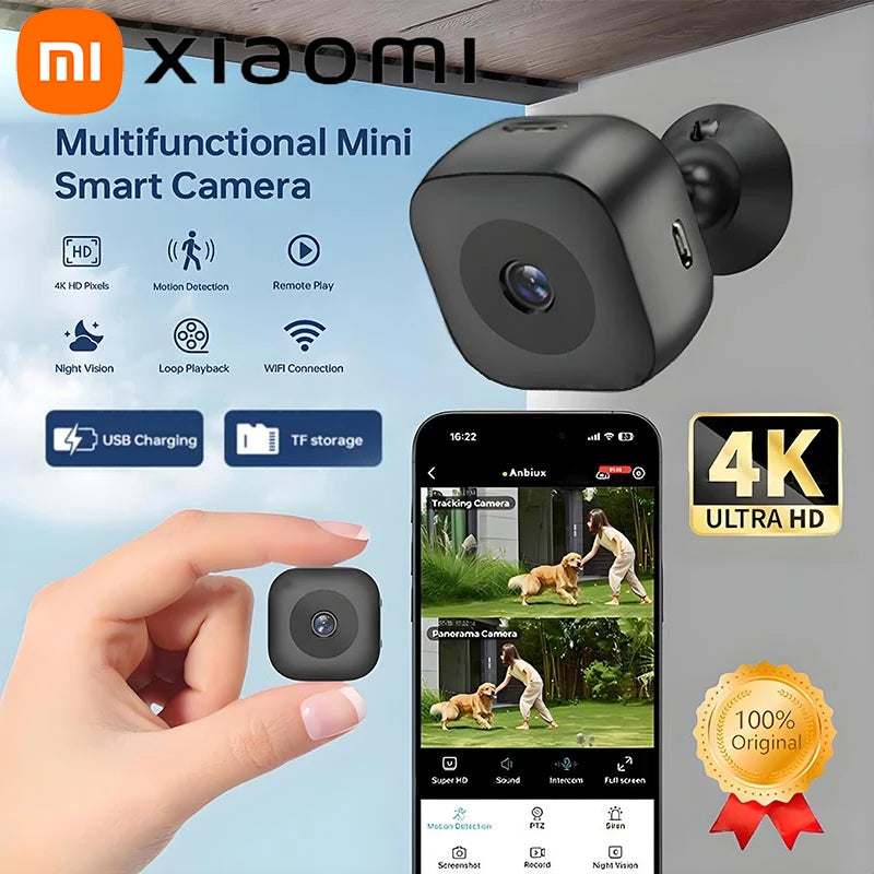 Xiaomi 4K Smart Wireless HD Battery Camera – Indoor & Outdoor Home Security Monitor