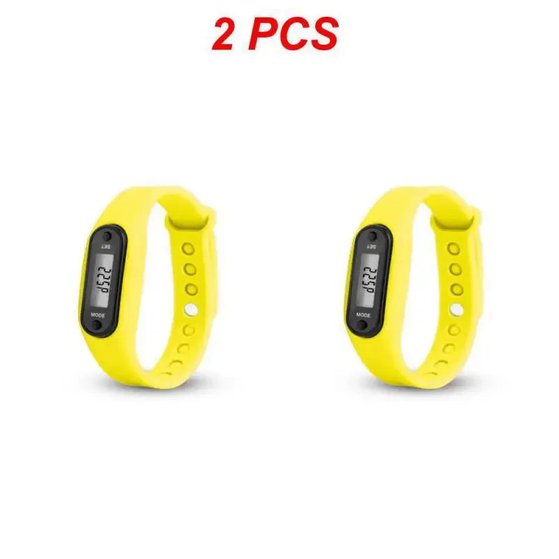 Smart Fitness Watch – Step & Calorie Tracker, LCD Display, Pedometer, 1/2PCS