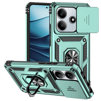Xiaomi Redmi Note 14 5G Case with Magnetic Ring Holder, Shockproof, Lens Protector